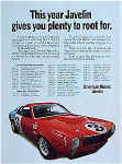 1969 AMC Javelin Ad