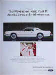 1975 Lincoln Mark IV Ad